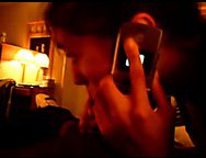 Slut wife calls cuckold hubby! Amateur Interracial Porn