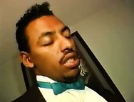 Interracial three-some with unfathomable anal