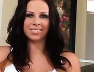 Hardcore interracial act with a slutty Latina honey