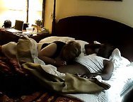 Fucking from the back! doggy style, interracial couple, mature