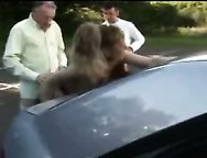 Huwband films slut wife